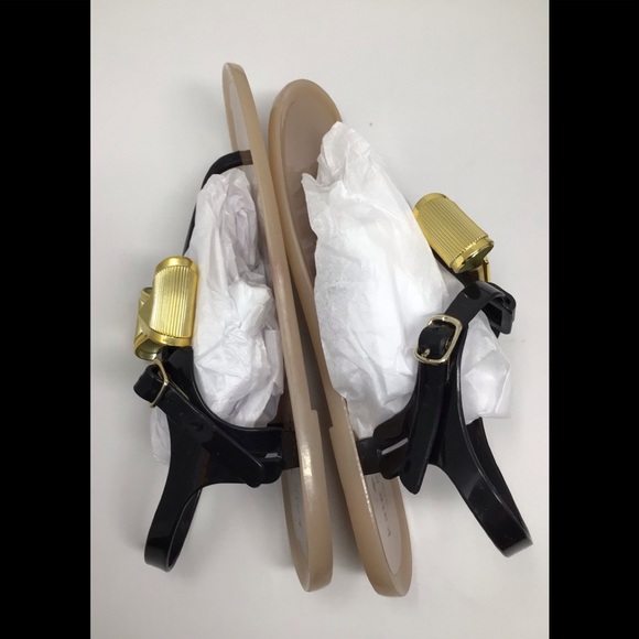 Kate spade Jelly Sandals black gold and neutral color - Picture 4 of 5